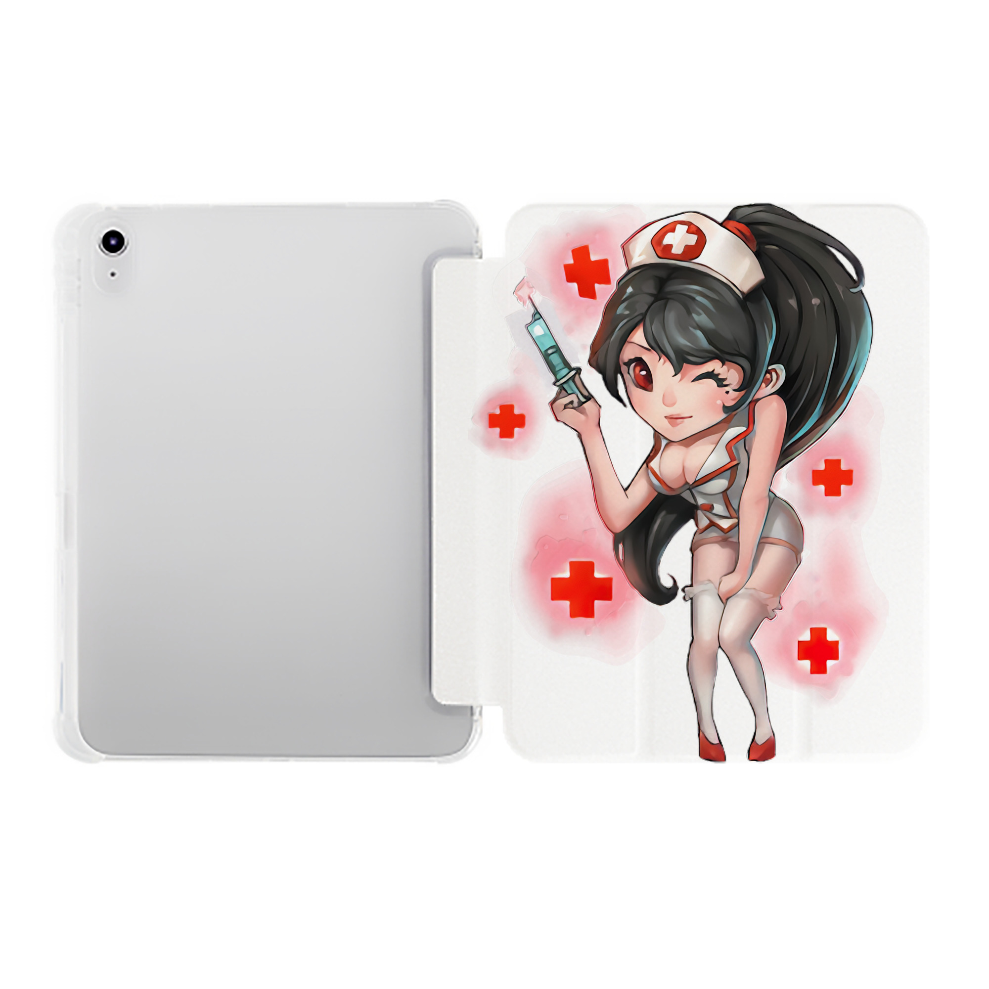 （画像用） リーグ・オブ・レジェンド League of Legends LOL IPad ケース ペン収納付き 三つ折りスタンド PUレザー×シリコン 対応機種9.5/10.5/10.9インチ